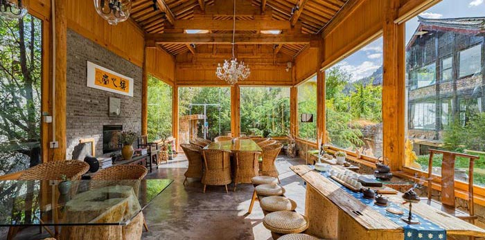 古鎮(zhèn)民宿設計效果圖