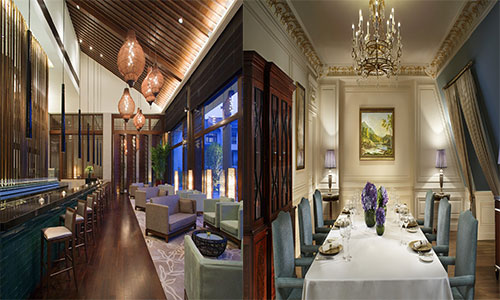 精品酒店酒吧、餐飲空間效果圖