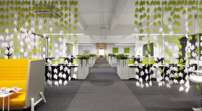 嬰童產(chǎn)品辦公區(qū)域設(shè)計效果圖