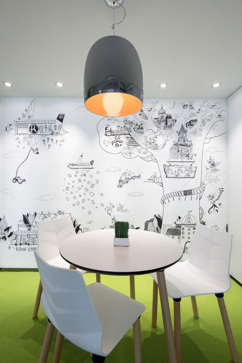 杭州服飾有限公司運(yùn)營中心休息區(qū)域設(shè)計(jì)