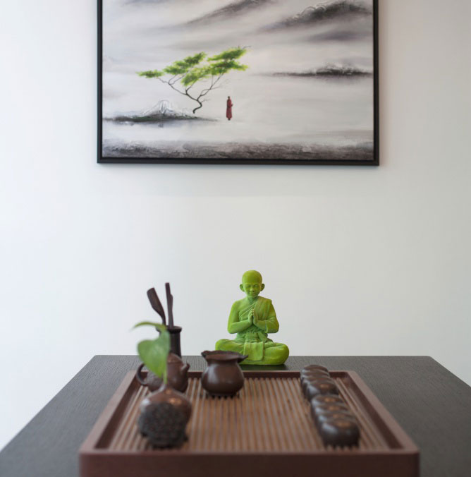 杭州服飾有限公司運(yùn)營中心禪意茶間設(shè)計(jì)