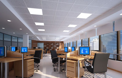 現(xiàn)代簡約風格辦公室家具配置