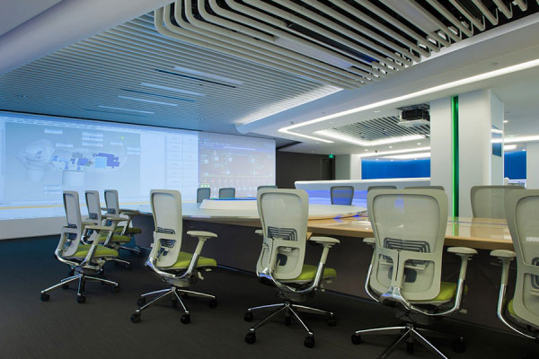 網(wǎng)絡(luò)公司總部辦公室會議室設(shè)計(jì)裝修效果圖