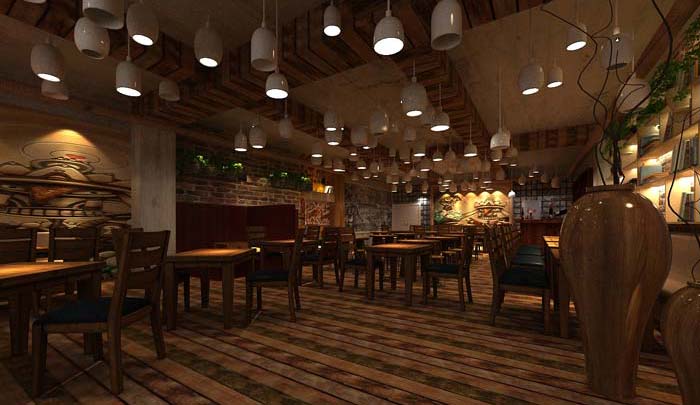 創(chuàng)意靜吧裝修設計案例