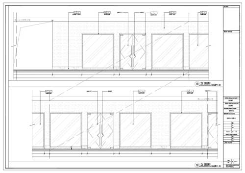 商場(chǎng)深化設(shè)計(jì)施工圖一層立面圖18