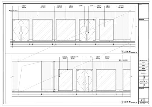 商場(chǎng)深化設(shè)計(jì)施工圖一層立面圖19