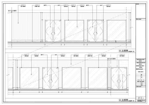 商場(chǎng)深化設(shè)計(jì)施工圖一層立面圖33