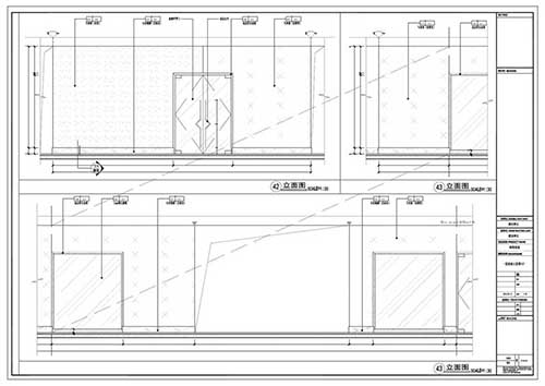 商場(chǎng)深化設(shè)計(jì)施工圖一層立面圖42-43