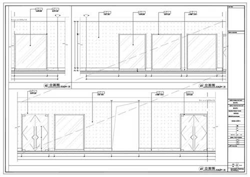 商場(chǎng)深化設(shè)計(jì)施工圖一層立面圖49