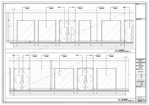 商場(chǎng)深化設(shè)計(jì)施工圖一層立面圖57