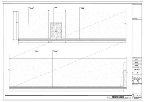 商場(chǎng)深化設(shè)計(jì)施工圖一層立面圖115