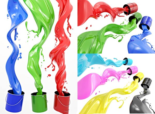 涂料、油漆效果圖