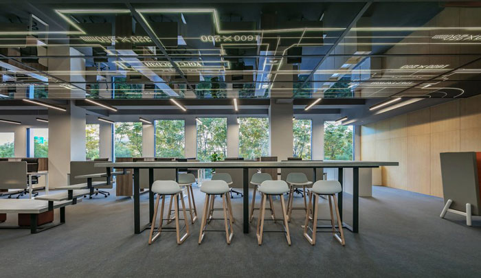 集團總部辦公樓開放辦公區(qū)設(shè)計方案