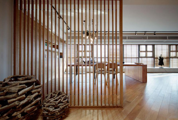 80平方辦公室進(jìn)門隔斷裝修設(shè)計效果圖