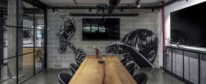 辦公室二樓會議室翻新改造裝修設(shè)計(jì)效果圖