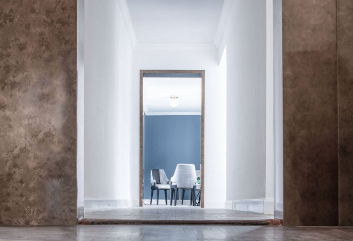 分公司辦公室過道裝修設(shè)計效果圖