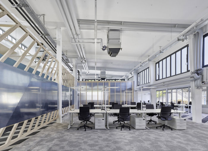 廠區(qū)辦公室辦公區(qū)裝修設計效果圖