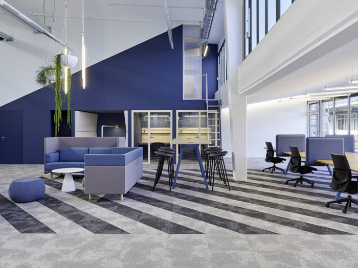 廠區(qū)辦公室吧臺裝修設計效果圖