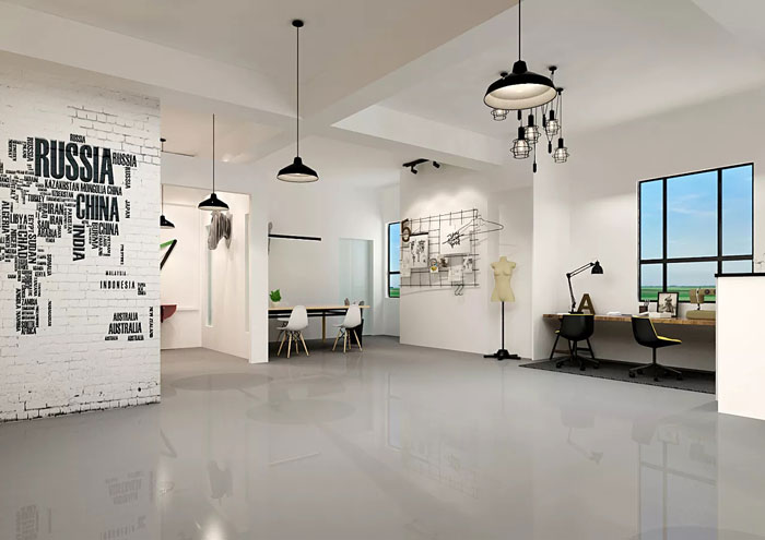 簡單辦公室門廳裝修設計效果圖