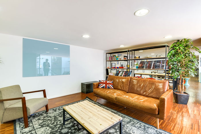 兩層550平方辦公室休息區(qū)裝修設計效果圖