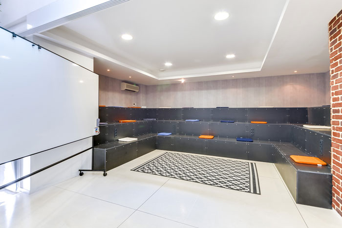 兩層550平方辦公室休息區(qū)裝修設計效果圖