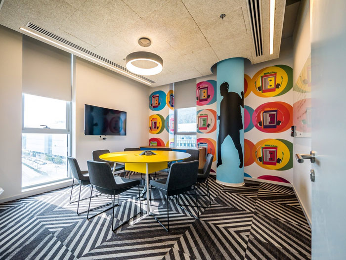 軟件公司辦公室交流區(qū)裝修設計實景圖