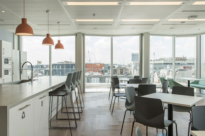 互聯(lián)網(wǎng)金融公司辦公室茶水間裝修設計效果圖