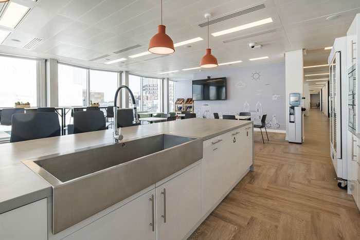 互聯(lián)網(wǎng)金融公司辦公室洗手池裝修設計效果圖