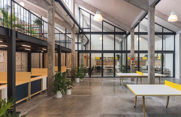 工廠辦公室過道改造裝修設(shè)計(jì)效果圖