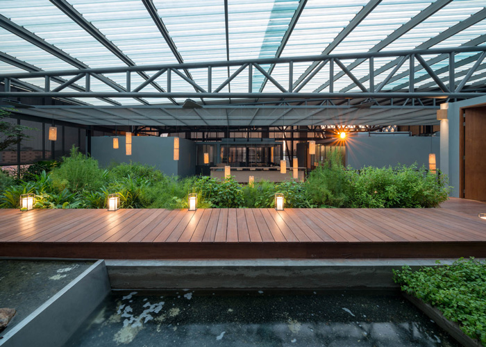 廠房寫字樓過道裝修設(shè)計方案效果圖