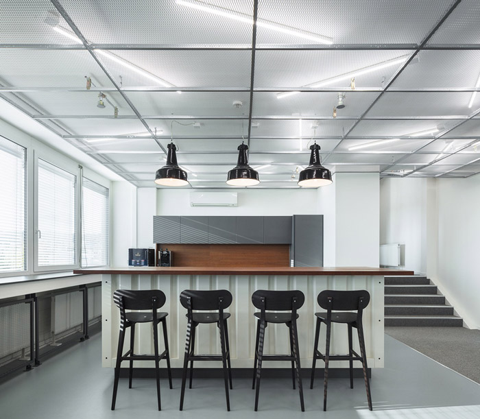 運輸公司辦公室吧臺裝修設(shè)計效果圖